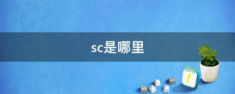 sc是哪里 sc是哪里的快递